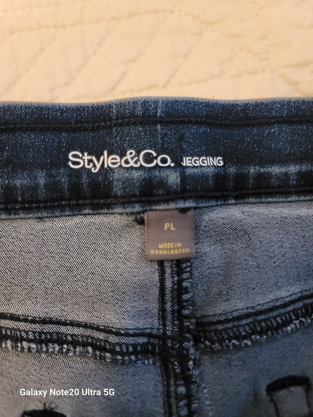Style & Co. Dark Blue Stretch Jeggings